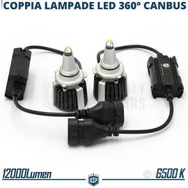 1 Lampadina Full LED H11 al Quarzo 360° CANBUS