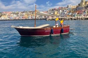 Stupendo Gozzo Pinto 7.20 cantiere di Amalfi