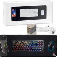 Tappeto Mouse XXL Wireless +Caricatore USB OMAGGIO