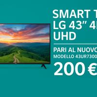 Smart TV LG 43” 4K UHD 2023 – Pari al Nuovo –