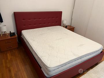 LETTO MATRIMONIALE ECOPELLE