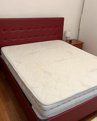 LETTO MATRIMONIALE ECOPELLE