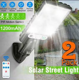 lampada solare da esterno con sensore di movimento