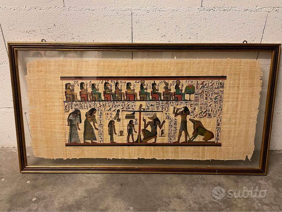 Cornice 104 x 54 cm con Papiro egiziano - Arredamento e Casalinghi In  vendita a Vicenza