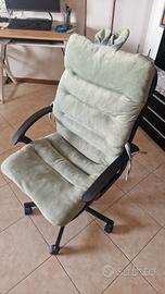 Cuscino per sedia con schienale alto