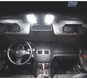 KIT 12 LAMPADE LED INTERNE PER MERCEDES CLASSE E W