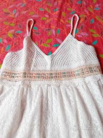 vestito ricamato donna