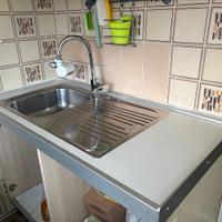 Lavello cucina + top + miscelatore