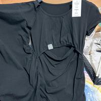 2 Magliette,mezze maniche premaman per allattament