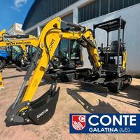 Miniescavatore NEW HOLLAND E20D braccio triplice
