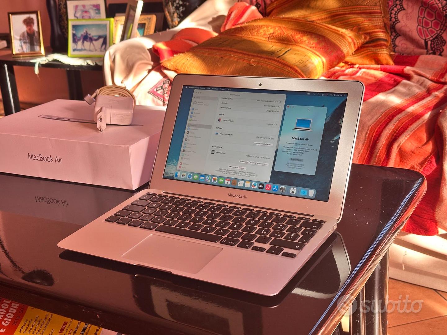 Macbook Air 11” CONS. DOMIC. A MANO+OFFICE A+