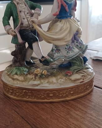 Coppia Capodimonte antico 