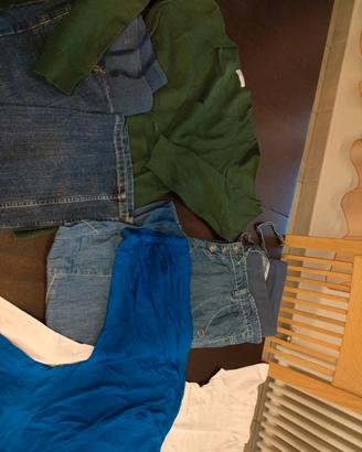 set abbigliamento premaman taglia 40/42