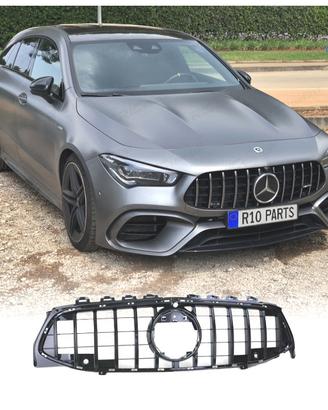 GRIGLIA MERCEDES CLA C118 19-23 LOOK AMG NERO LUCI