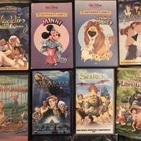 Videocassette VHS cartoni