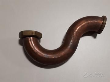 Sifone in rame per lavatoio