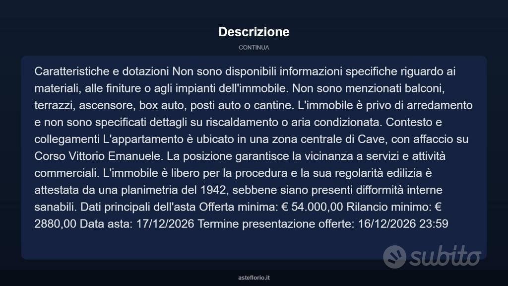 Appartamento – Cave, San Bartolomeo - Vista 4