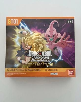 Box ST01 Dragonball Story Booster nuovo inglese