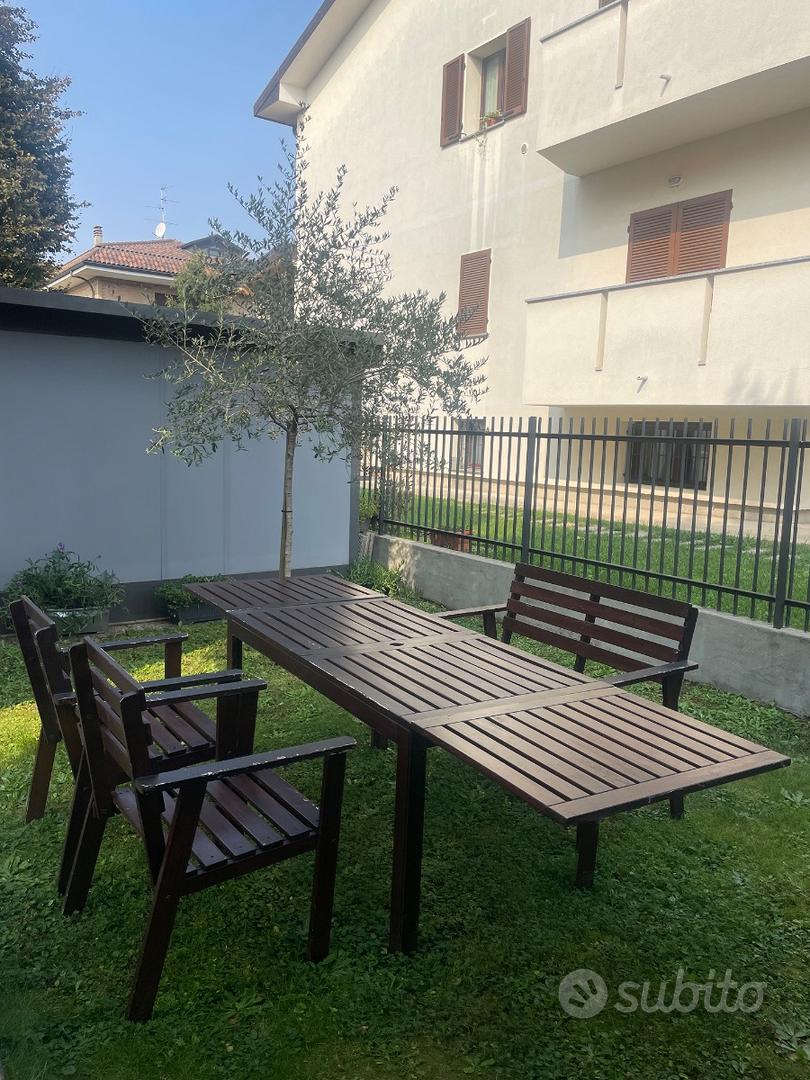 Panca Tavoli Da Giardino Con Sedie Ikea Tavolo Estendibile Con