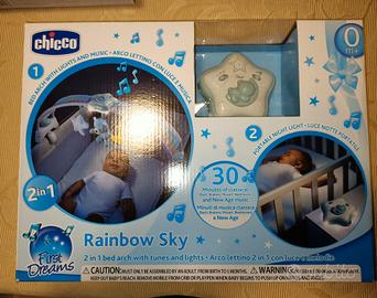 Chicco Rainbow Sky Arco Lettino Neonato 2in1 