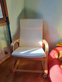 Sedia a dondolo ikea