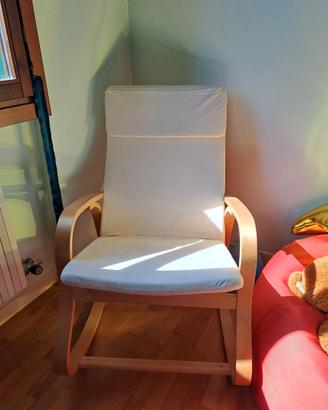 Sedia a dondolo ikea