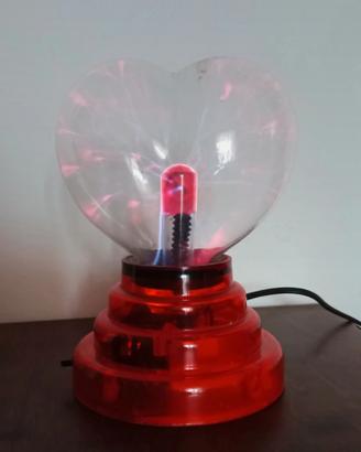 Lampada a forma di cuore al plasma 