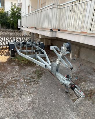 Carrello omogato omar 5,20 mt portata max 750kg