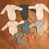 n° 8 bodini neonato KIABI 52-55 cm - 4Kg