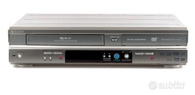 Lettore Sharp DV-RW360 VHS +MASTERIZZATORE DVD