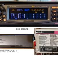 Sintocassette Clarion+caricatore cd