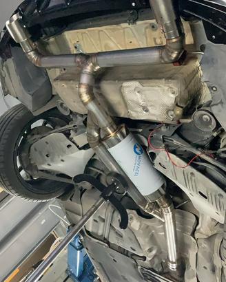 scarico con valvola per BMW f 20 LCI