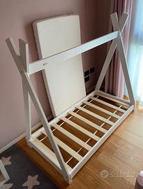 Letto per bambino stile Montessori