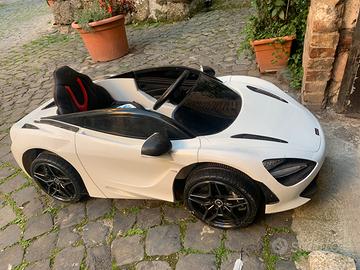 mclaren bianca bambino