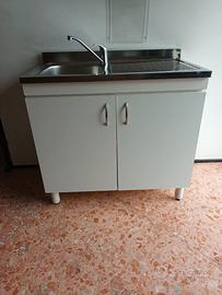 Lavello inox completo 40€