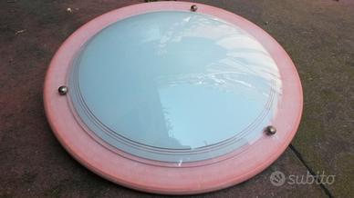 PLAFONIERA in legno verniciato Shabby Chic