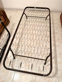 2 reti letto singolo con 2 materassi