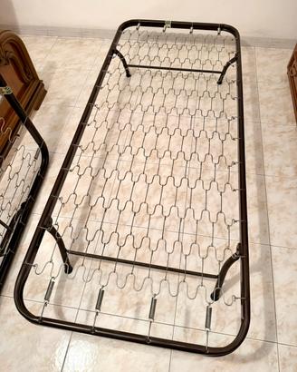 2 reti letto singolo con 2 materassi