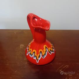 Vaso con Manico Rosso Design BERTONCELLO RIGON