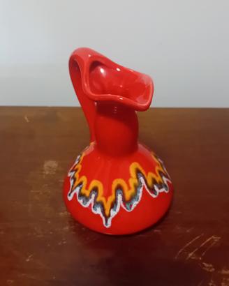Vaso con Manico Rosso Design BERTONCELLO RIGON
