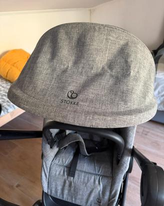 Trio stokke beat-grigio melange