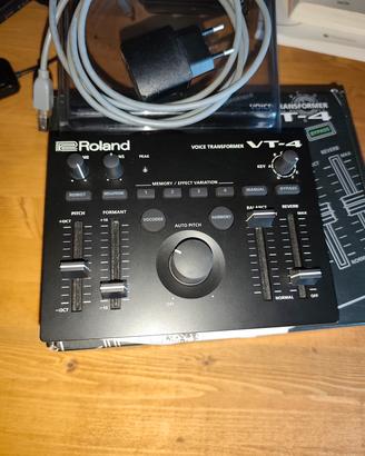 Roland VT-4 con decksaver COME NUOVO 