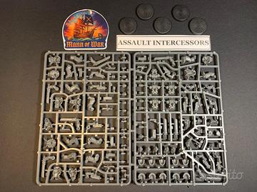 5 Intercessor d'Assalto Space Marine Warhammer 40k