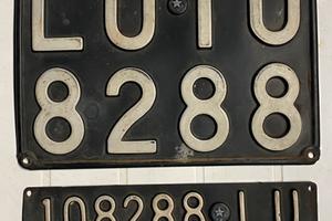 Targhe e documenti Fiat Topolino