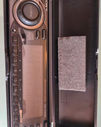 Sony sintolettore CD +  MD Changer 6 MD
