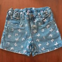 Jeans corto bambina 11 anni