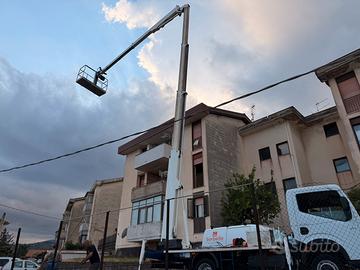 Piattaforma aerea cestello dt 21