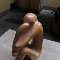 Statuetta in pietra saponaria figura stilizzata