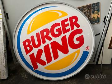Insegna luminosa burger king
