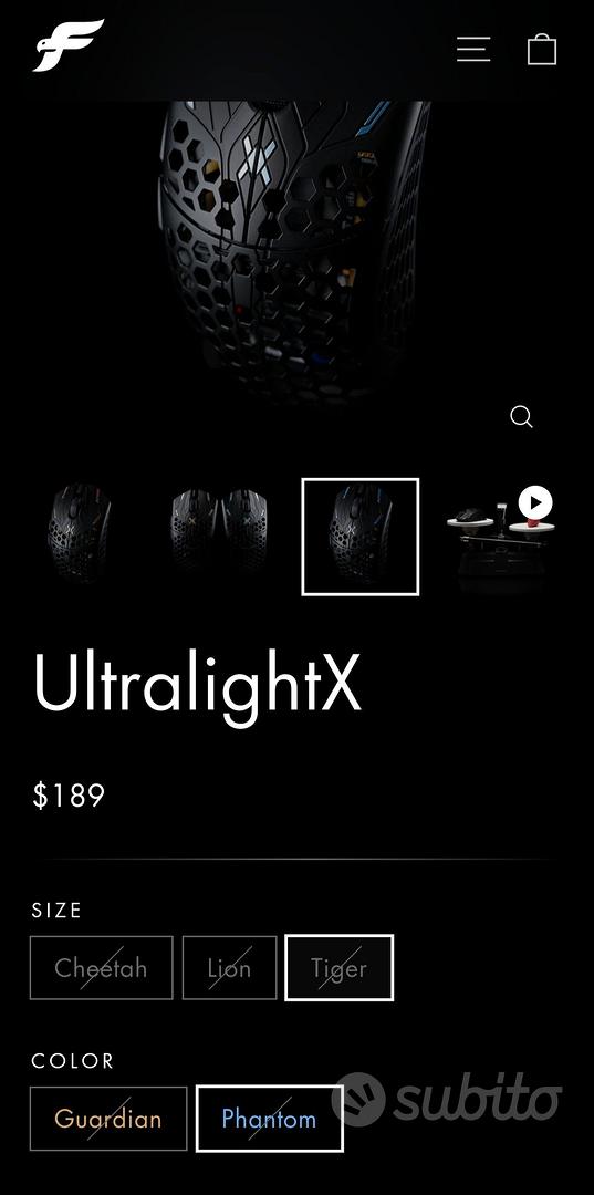 Finalmouse Ultralight X Phantom Tiger L (preorder) - Informatica